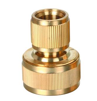 1&quot; brass hose connector