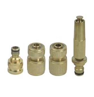 4pcs brass hose basic set