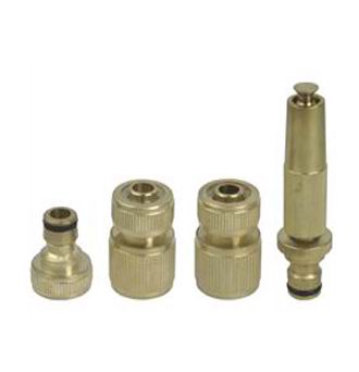 4pcs brass hose basic set