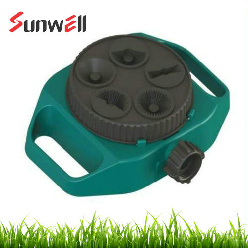 Plastic 5 Pattern Turret Sprinkler