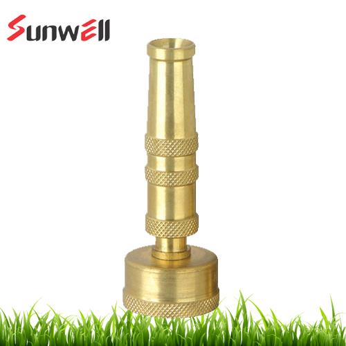 Brass adjustable spray nozzle