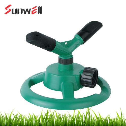 Plastic 2-arm whirler sprinkler