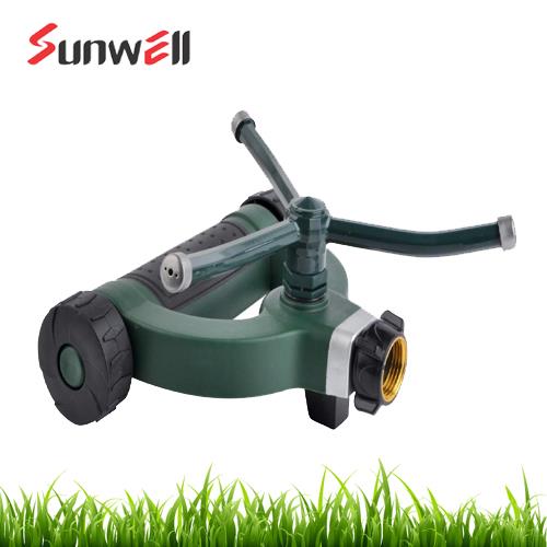 3-arm whirling sprinkler with wheel base