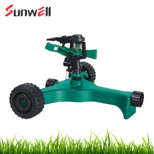 plastic sprinkler-wheel base